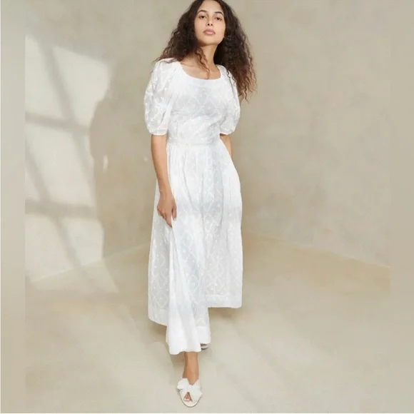 Loeffler Randall White Maxi Dress - Picture 2 of 5
